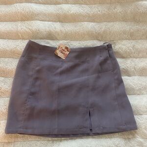 HYFVE Purple Mini Skirt